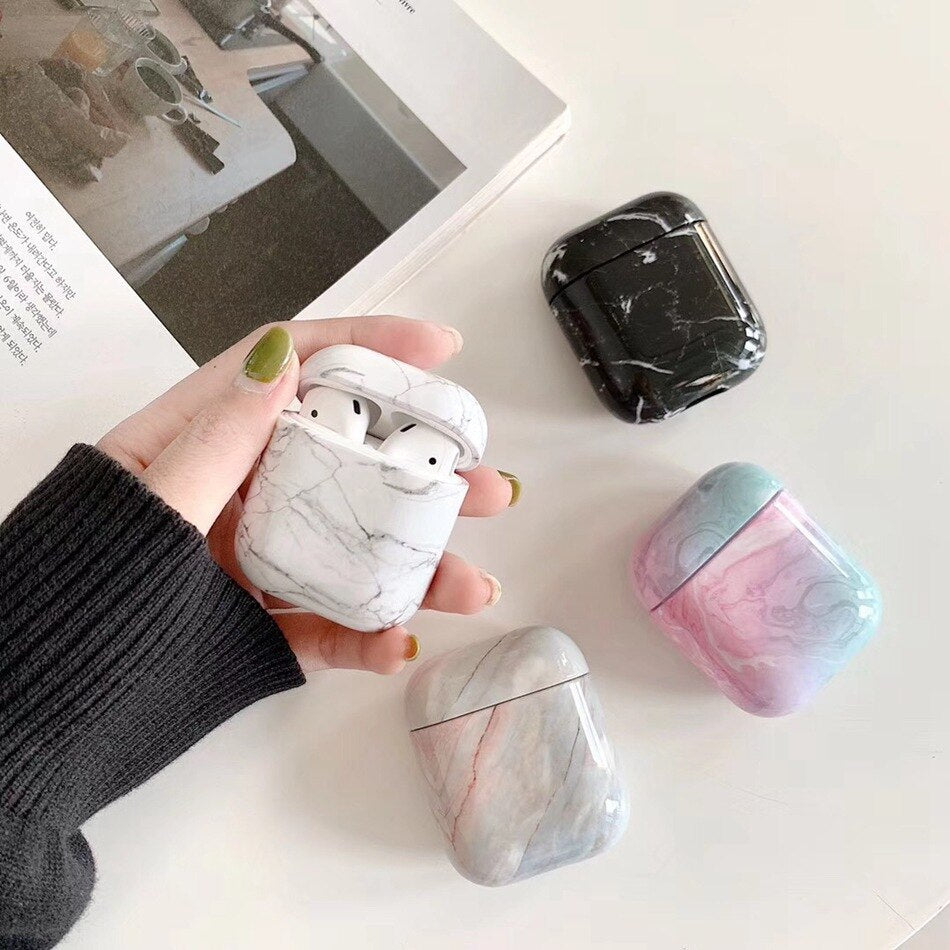 Natural Marble Case - AirPods - Influcase