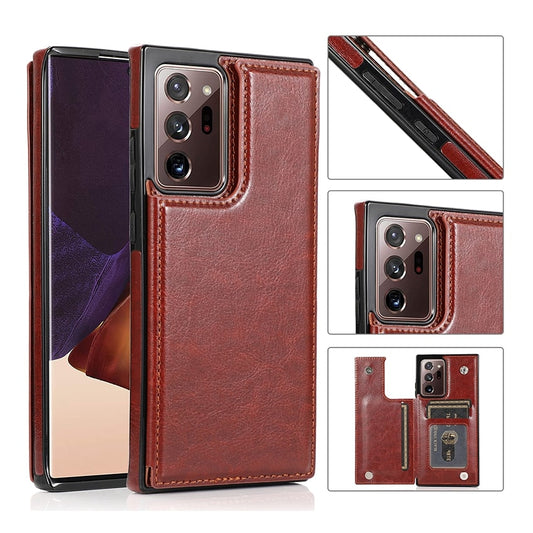 Leather Wallet Case - Samsung - Influcase