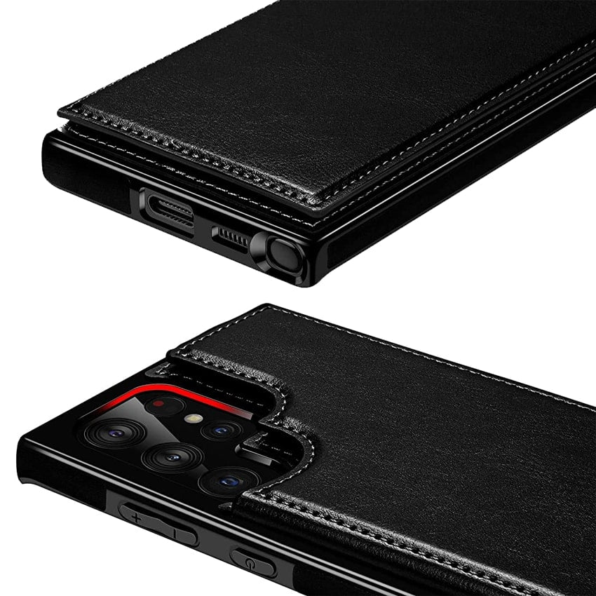 Leather Wallet Case - Samsung - Influcase