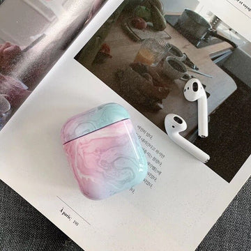 Pink Turquoise Marble Case - AirPods - Influcase